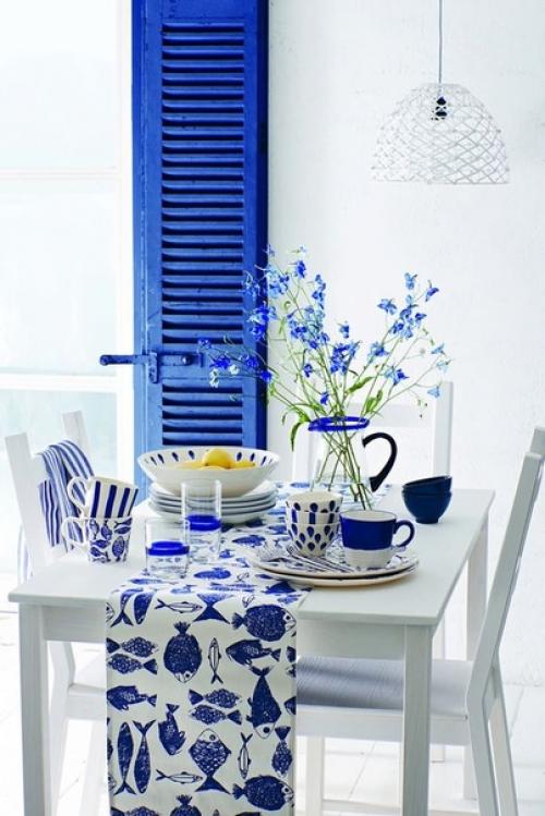 Средиземноморский стиль в интерьере - то, что нужно, чтобы продлить лето и не скучать по отдыху на пляже. 05