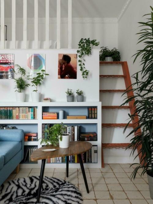 Крутая двухуровневая студия в старом фонде. 04