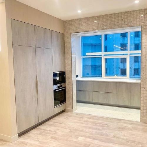 Теперь наша кухня на балконе. 01