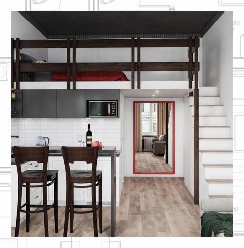 Двухуровневые апартаменты, 24. 05