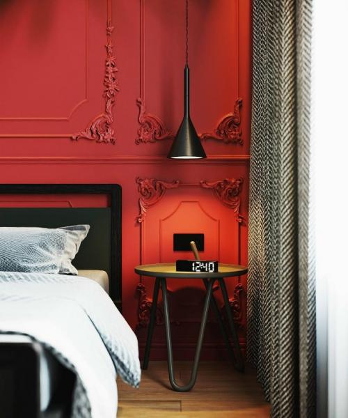 В этой стильной квартире - студии площадью всего 32 кв. 08