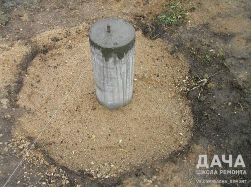 Этапы создания свайного фундамента своими руками. 01