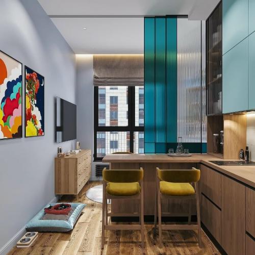 На площади всего 42 кв. 09