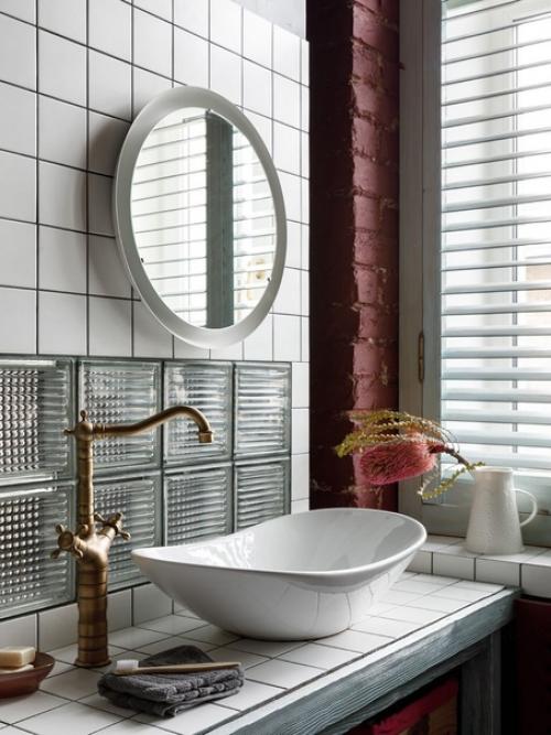 Крутая двухуровневая студия в старом фонде. 07