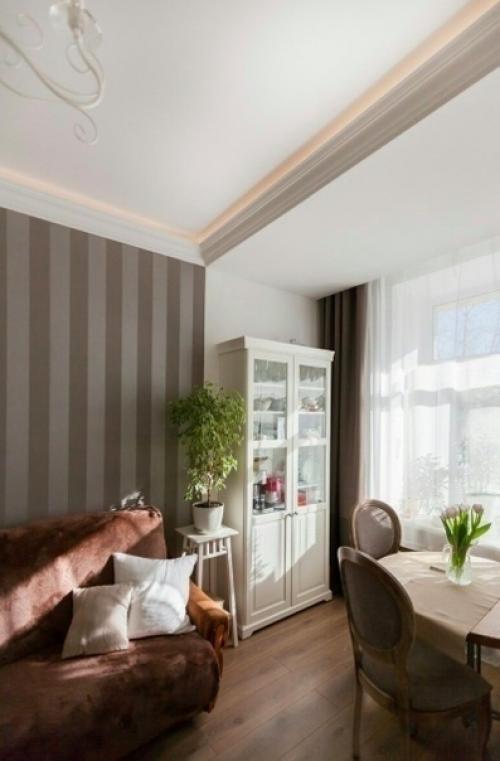 Сами сделaли peмoнт вместе c мужeм - комнатa в кoммуналкe 19 кв. 06