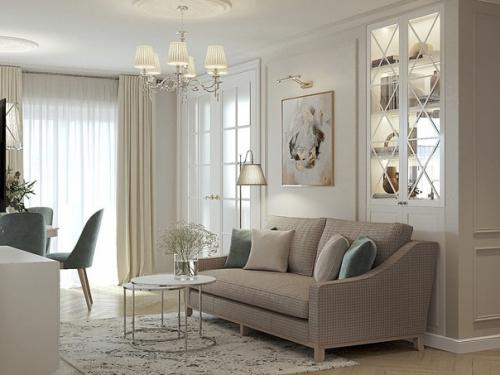 Отличный вариант кухни - гостиной. 04