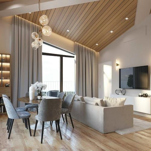 Просторная терраса становится продолжением дома и главным местом для общения и отдыха. 02