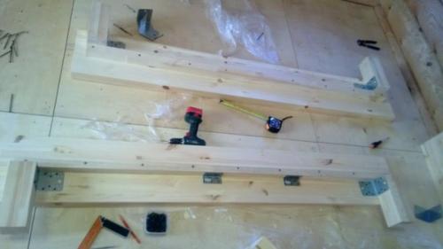 Кровать для дочери в свой дом сделал. 02