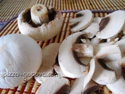 Паста с грибами и ветчиной. 03 Паста с грибами и ветчиной. 03