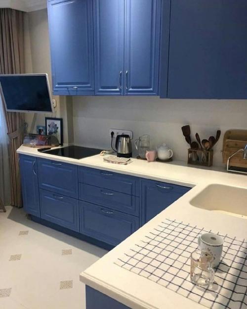 Новенькая кухня уже в работе. 02