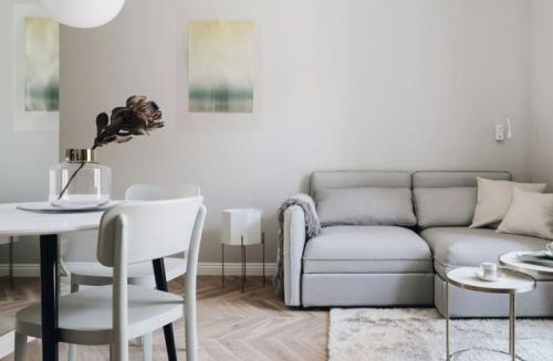 Интерьер квартиры площадью 40 м 2 в старом петербургском доме. 03