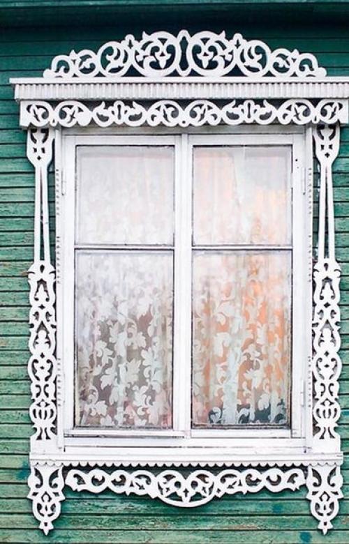 Резные наличники - красивы, необыкновенны и интересны! 06