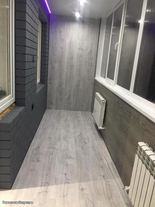 Сам сделал капитальное утепление лоджии. 09