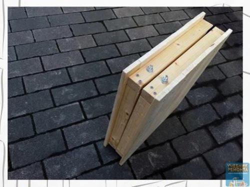 Идея хорошая!  Складной столик своими руками. 01