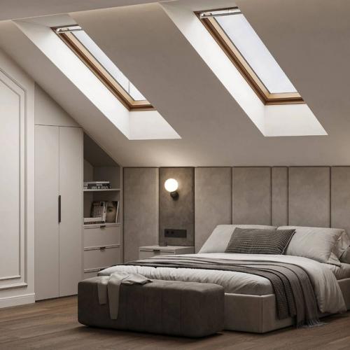 Мансарда - это не только дополнительное пространство, но и уникальная возможность создать уютный уголок в доме. 02