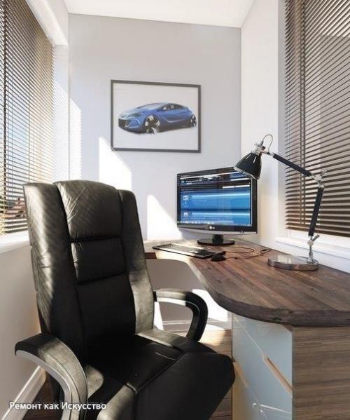 Кабинет на балконе. 04