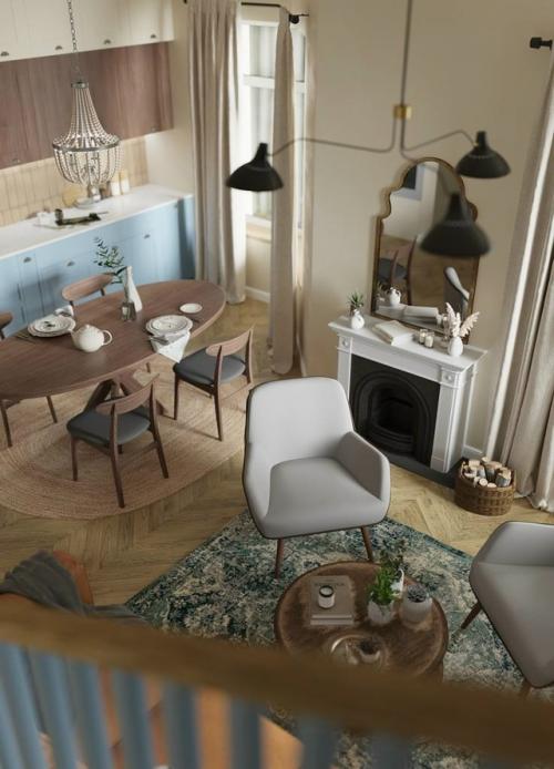 Дуплекс площадью 120 кв. 04