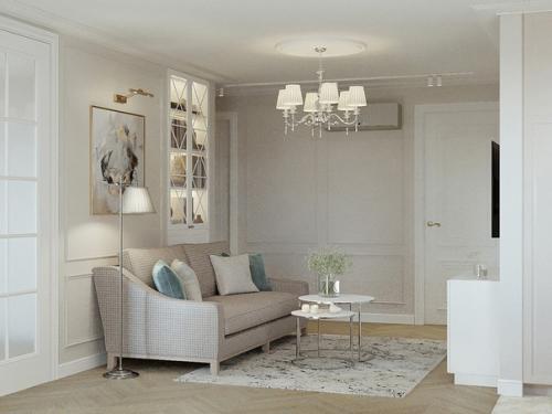 Отличный вариант кухни - гостиной. 03