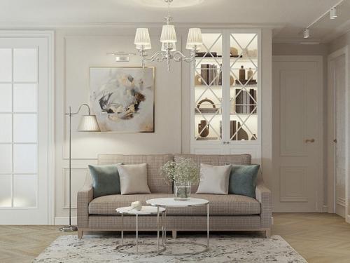 Отличный вариант кухни - гостиной. 01