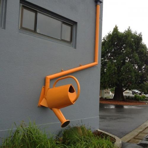 Подборка необычных водостоков. 02