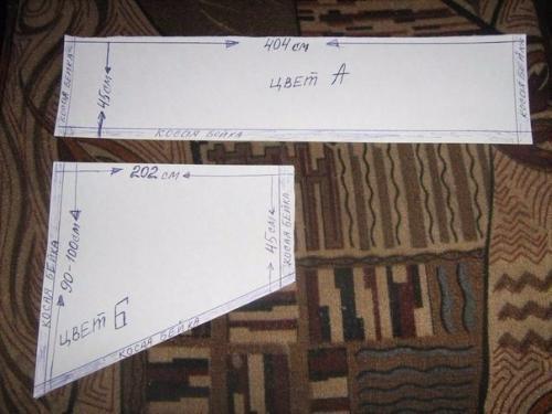 Красивый ламбрекен на кухню. 01