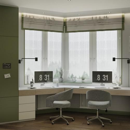 Вариант детской для трех мальчиков. 05