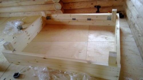 Кровать для дочери в свой дом сделал. 03