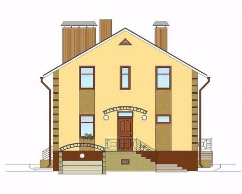 Проект загородного дома Просторный - комфорт с размахом! 08 Проект загородного дома Просторный - комфорт с размахом! 08