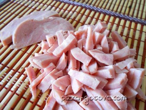 Паста с грибами и ветчиной. 04 Паста с грибами и ветчиной. 04