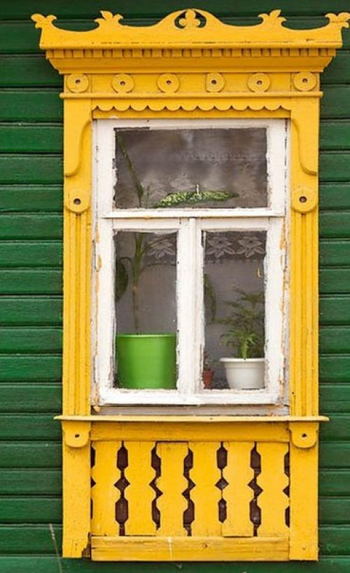 Резные наличники - красивы, необыкновенны и интересны! 01