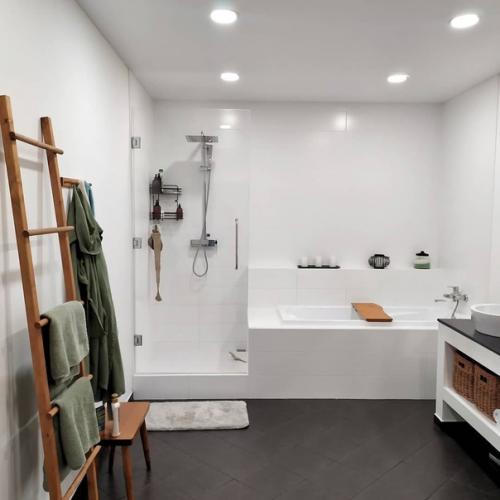 Ванная комната в стиле - минимализм. 01