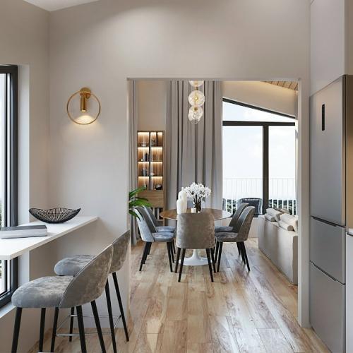 Просторная терраса становится продолжением дома и главным местом для общения и отдыха. 09