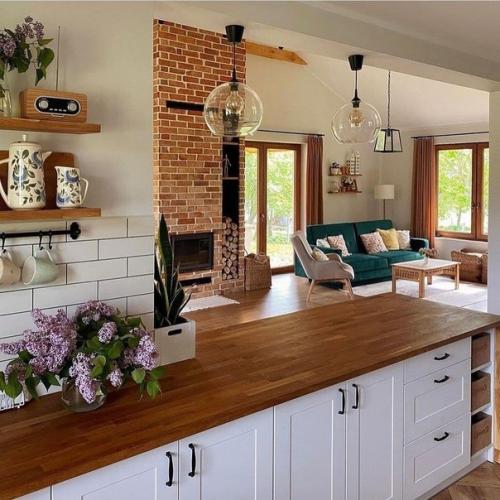 Приятный дизайн загородного дома. 09