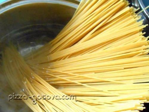 Паста с грибами и ветчиной. 06 Паста с грибами и ветчиной. 06