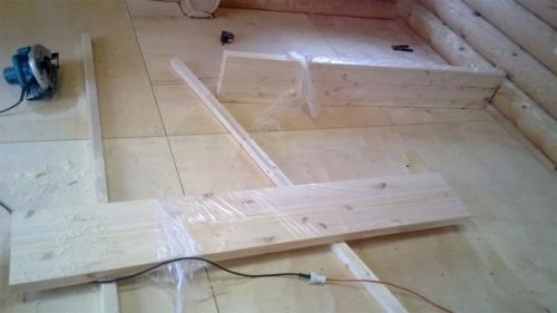 Кровать для дочери в свой дом сделал. 01