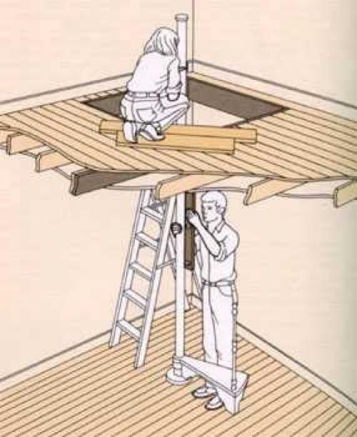 Мы экономим место: складные и винтовые лестницы. 04 Мы экономим место: складные и винтовые лестницы. 04