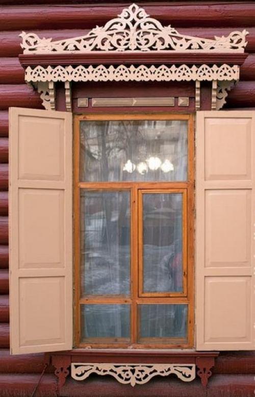 Резные наличники - красивы, необыкновенны и интересны! 05