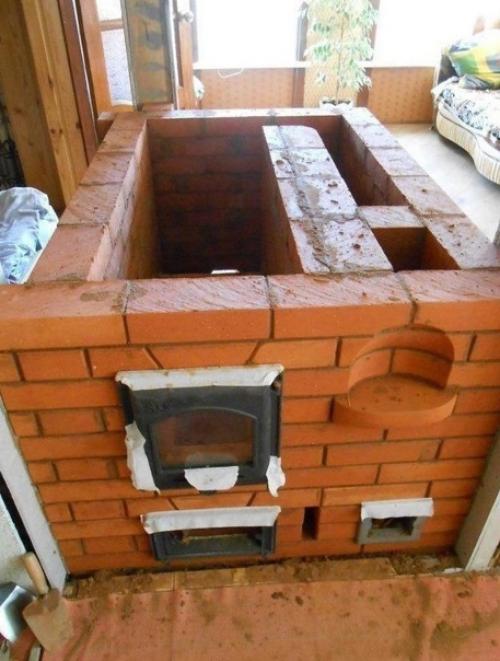 Печка мини.  Фотографировал пошагово. 02