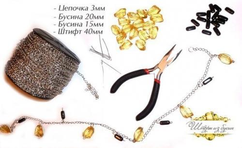 Шторы из бусин своими руками делать очень увлекательно! 04