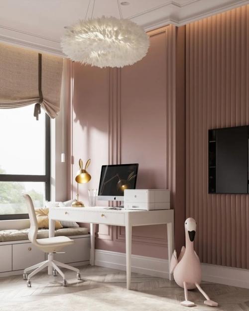 Школа ремонта.  Детская комната, площадью - 15. 03