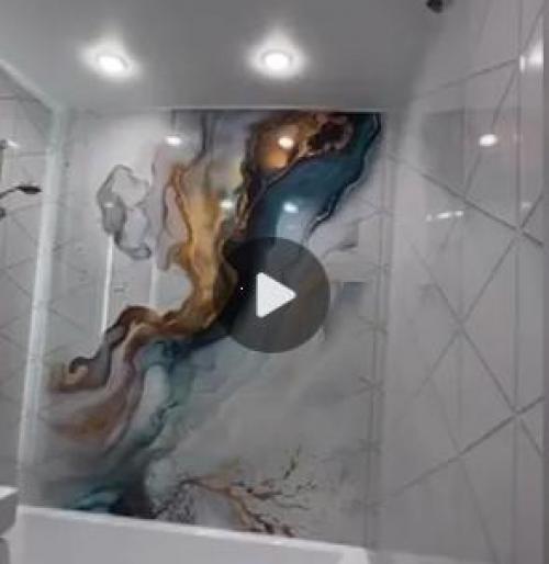 Сделали полный ремонт ванной своими руками - от 