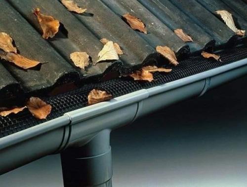 Монтаж водостоков после покрытия крыши. 08 Монтаж водостоков после покрытия крыши. 08