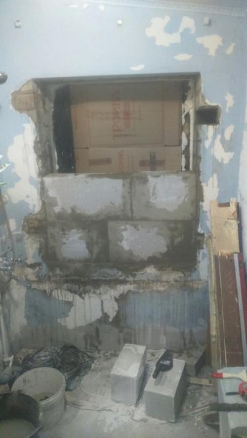 Ванная до и после делал абсолютно все сам, долго не торопясь. 04