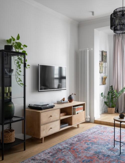 Квартира в скандинавском стиле для семейной пары. 02