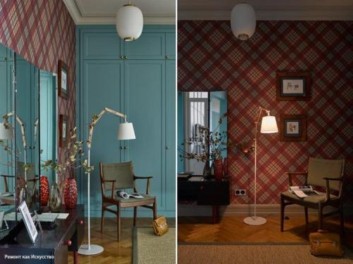 Современный дизайн трехкомнатной квартиры в одном из московских квартир 1956-го года. 02