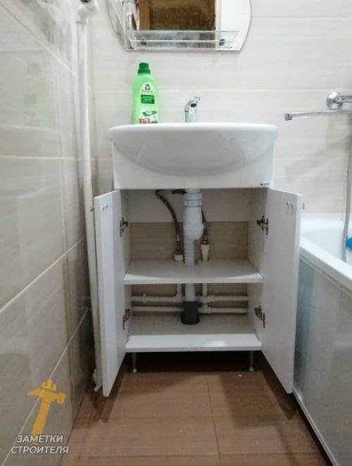 Хитрости ремонта.  Ремонт санузла своими руками. 06