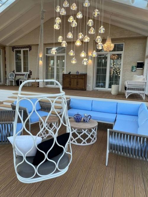 Очень уютная беседка барбекю. 03