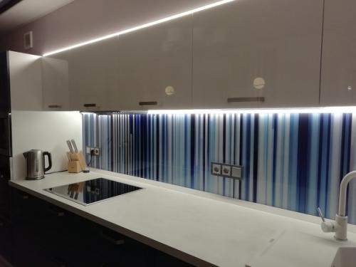 До/после. Закончили ремонт на кухне вместе с женой. 07