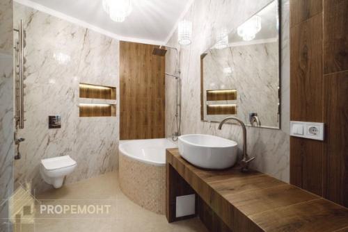 Дизайнерский ремонт.  Работы заняли 5 месяцев. 02