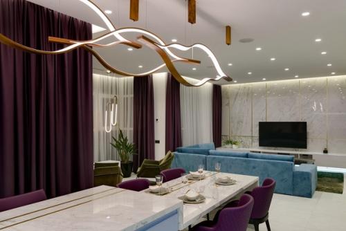 Кухня - гостиная после капитального ремонта по дизайн - проекту. 05